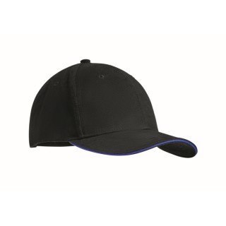 Gorra con hebilla publicitaria